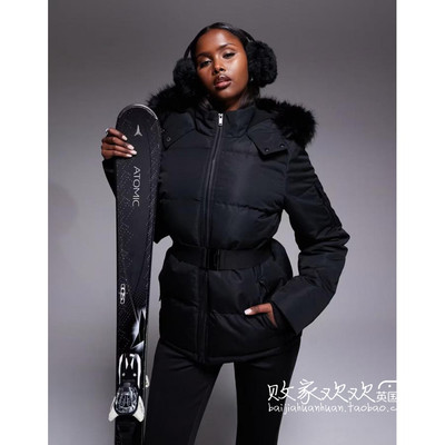 英国代购正品11.02 2025潮流导向 女装新款 冬季连帽填充短款夹克