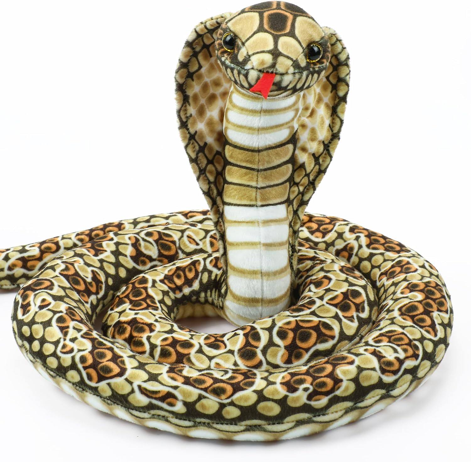 英国代购正品10.19 67-Inch Realistic Cobra Snake 眼镜蛇玩偶