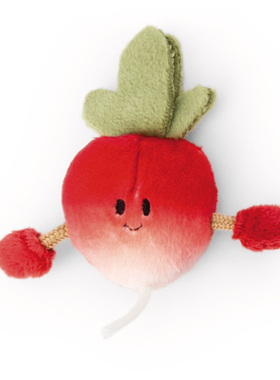 英国代购正品12.25 Farm Friends Mini Radish MagNICI 迷你萝卜