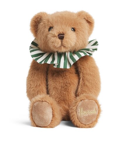 英国现货秒！08.24 Harrods Henry Bear 哈罗德花边小熊玩偶笔袋