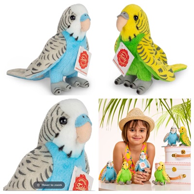 BudgieSoftToy13cm