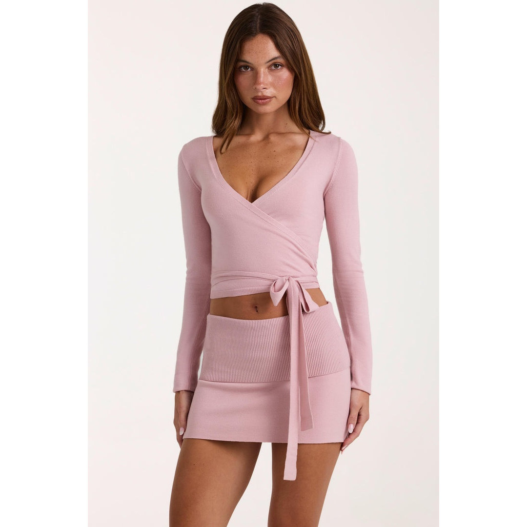 英国代购正品07.26 名品ohpolly 女装新款 高腰长袖设计百搭T恤