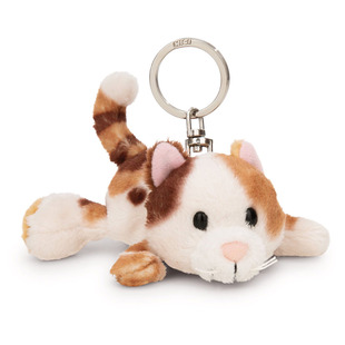 英国代购正品12.26 Homies Calico Cat Keyring 印花布猫钥匙扣