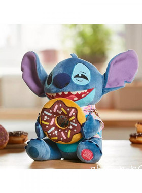 国内现货秒！07.11 Stitch Attacks Snacks Doughnut甜甜圈史迪仔