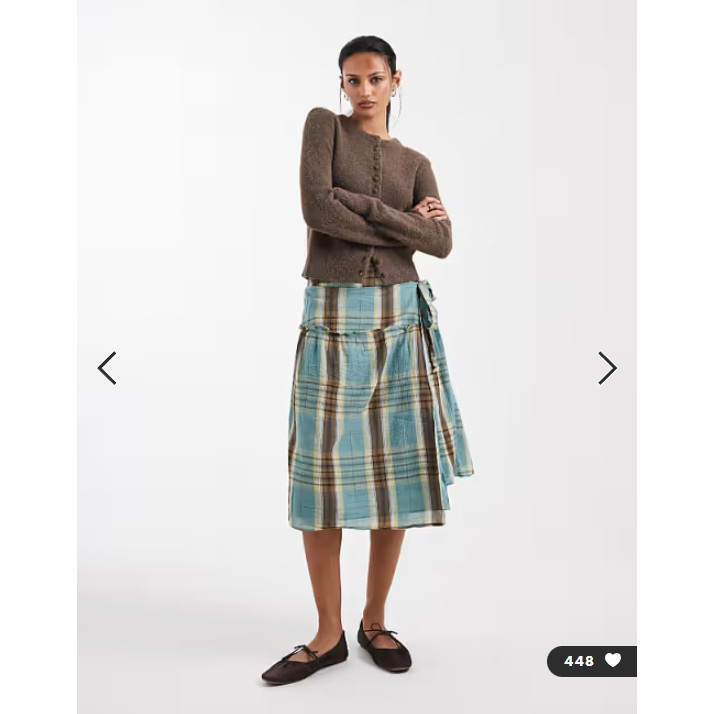 英国代购正品01.19 2026潮流导向 女装新款 条纹不规则设计半身裙,女装/女士精品,半身裙,淘宝优惠券,粉丝福利购,淘宝优惠卷