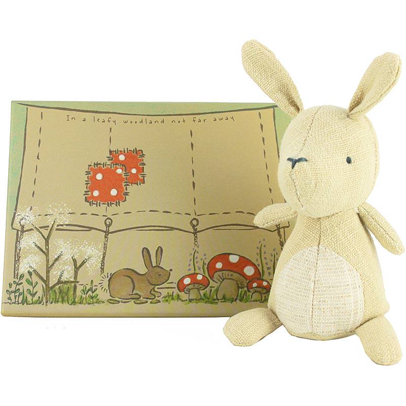 英国代购正品04.04 Nutshell Toys Tilly Rabbit兔子蒂莉帐篷礼盒