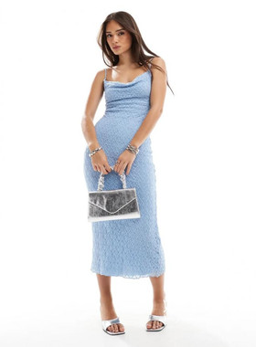 英国代购正品04.01 2025潮流导向 女装新款 吊带长款百搭连衣裙