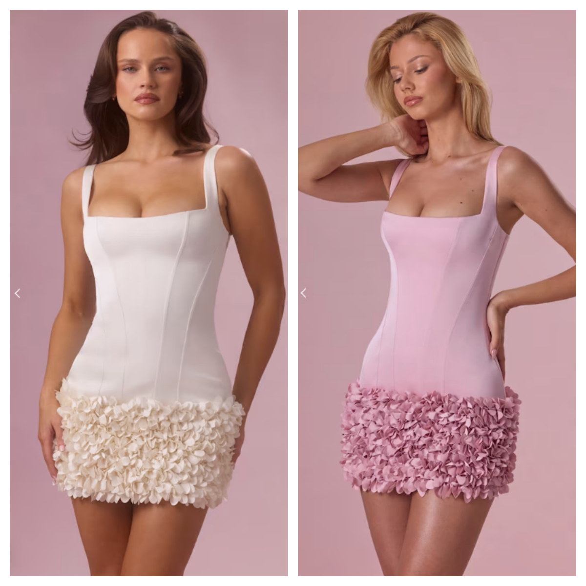 英国代购正品04.02 名品ohpolly 女装新款 3D花瓣迷笛款连衣裙