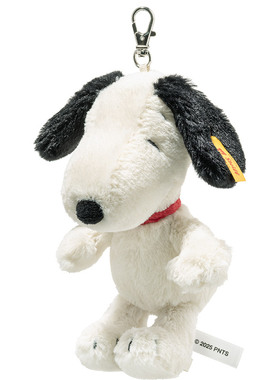 英国代购正品12.29 Steiff Snoopy Keyring 史努比 钥匙扣 玩偶