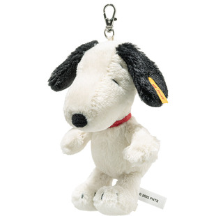 英国代购正品12.29 Steiff Snoopy Keyring 史努比 钥匙扣 玩偶