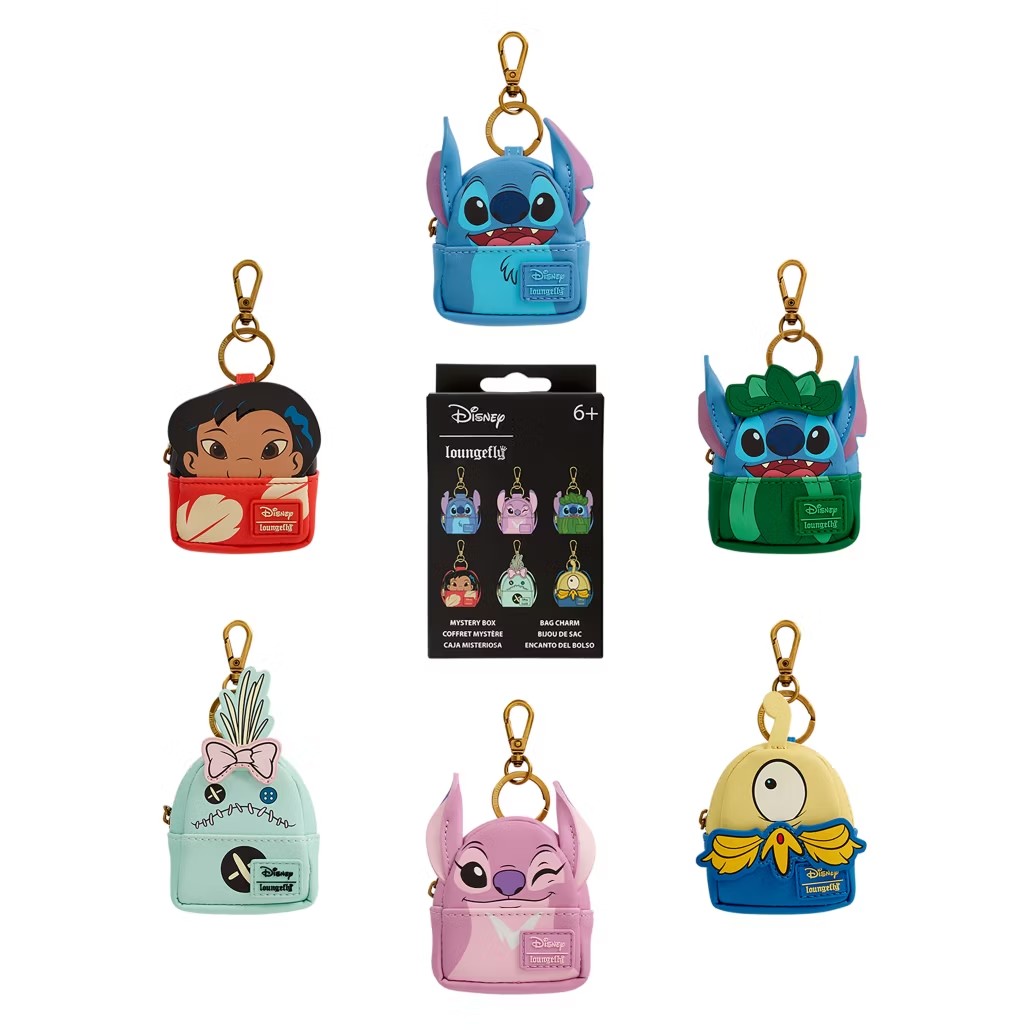 英国代购正品04.25 Disney迪士尼 星际宝贝系列 背包钥匙扣 盲盒