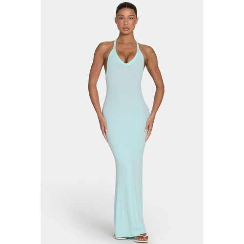 英国代购正品07.26 名品ohpolly 女装新款 设计修身长款连衣裙