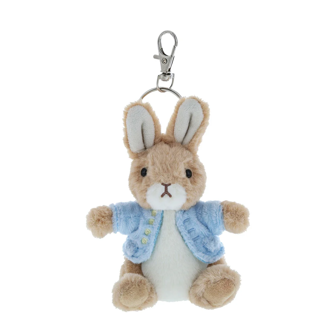 英国正品代购03.10 Peter Rabbit Keyring 彼得兔钥匙扣 毛绒玩偶