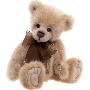 英国代购 07.13charliebears查理熊20周年限量SCRIBBLES丝巾熊 正品