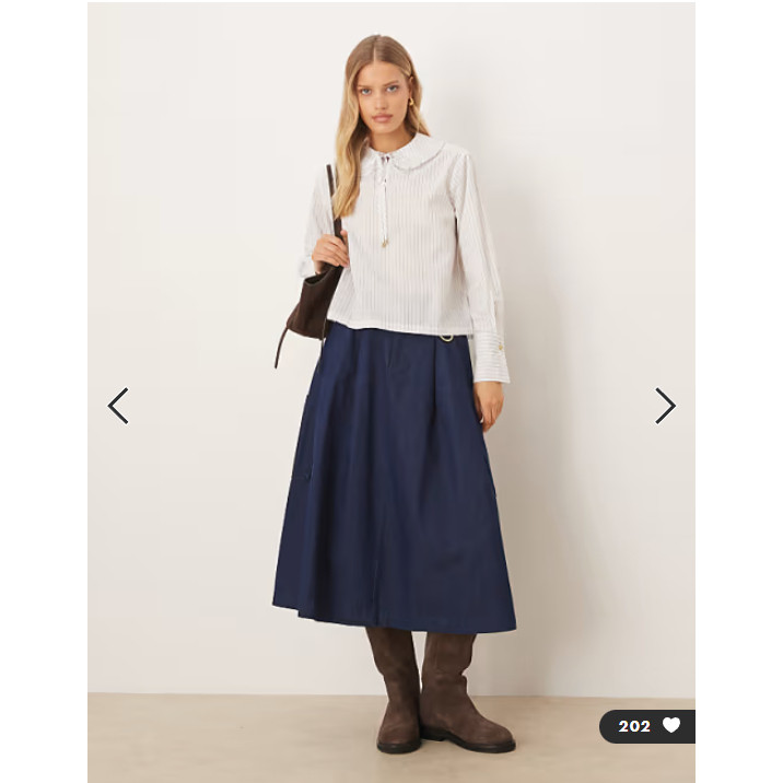 英国代购正品01.19 2026潮流导向 女装新款 时尚长款百搭半身裙,女装/女士精品,半身裙,淘宝优惠券,粉丝福利购,淘宝优惠卷