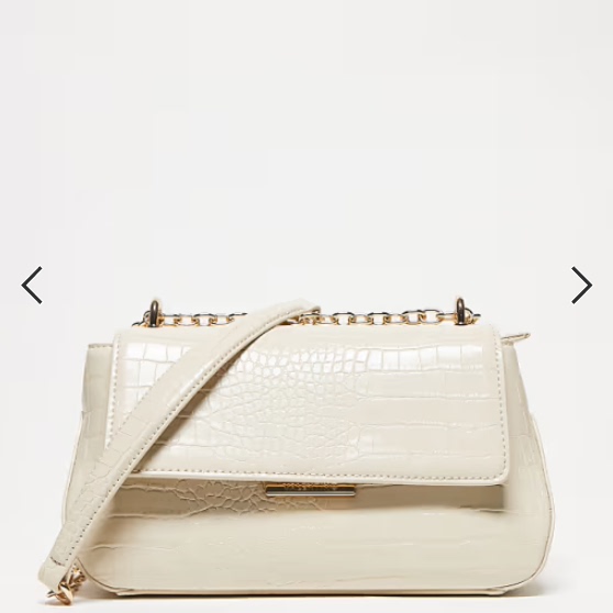 英国代购正品01.16 2026潮流导向 女包新款 鳄鱼纹翻盖设计斜挎包,运动包/户外包/配件,挎包/拎包/休闲包,淘宝优惠券,粉丝福利购,淘宝优惠卷