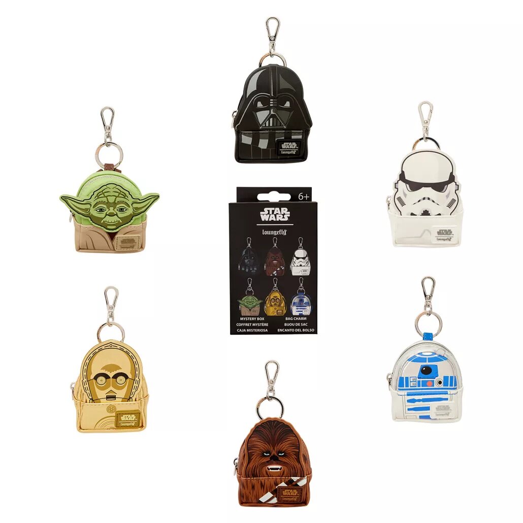 英国代购正品05.09 Disney 迪士尼 星球大战迷你背包钥匙扣 盲盒