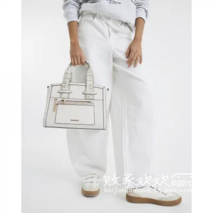 英国代购正品04.26 名品ER 女包新款 浅色方包设计手提包