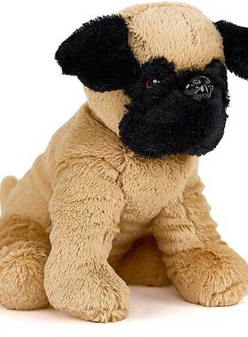 英国代购正品12.31 Warmies Pug 温暖的哈巴狗 毛绒玩偶