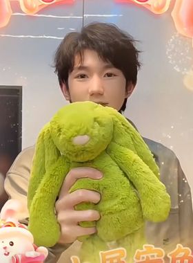 国内现货！英国正品05.10 jellycat 害羞的青苹果邦尼兔王源同款