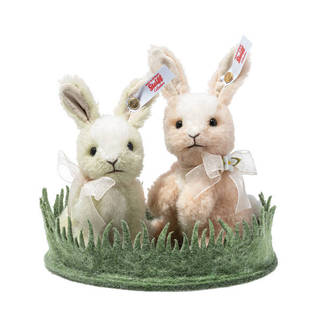 Steiff 毛绒玩偶 英国代购 06.04 限量款 一窝兔子 Set 正品 Rabbit