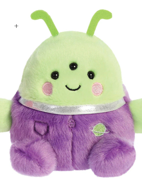 英国代购正品08.19 Palm Pals Zorg Green Alien 绿色外星人 玩偶