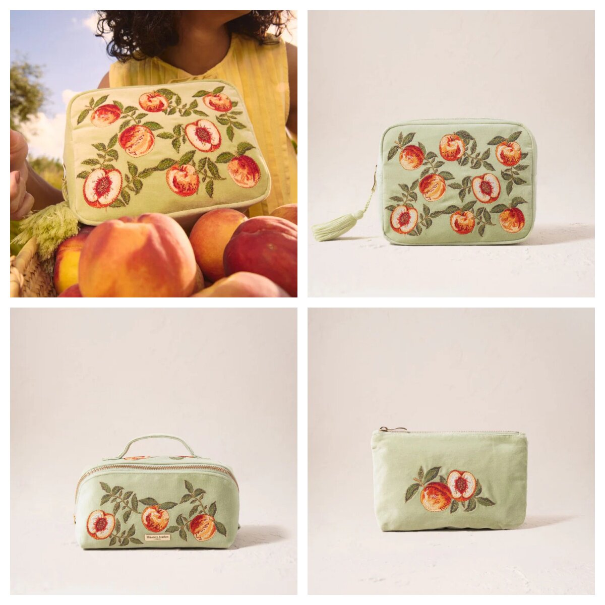 英国代购正品05.05 Summer Peach Everyday Pouch夏日桃子化妆包