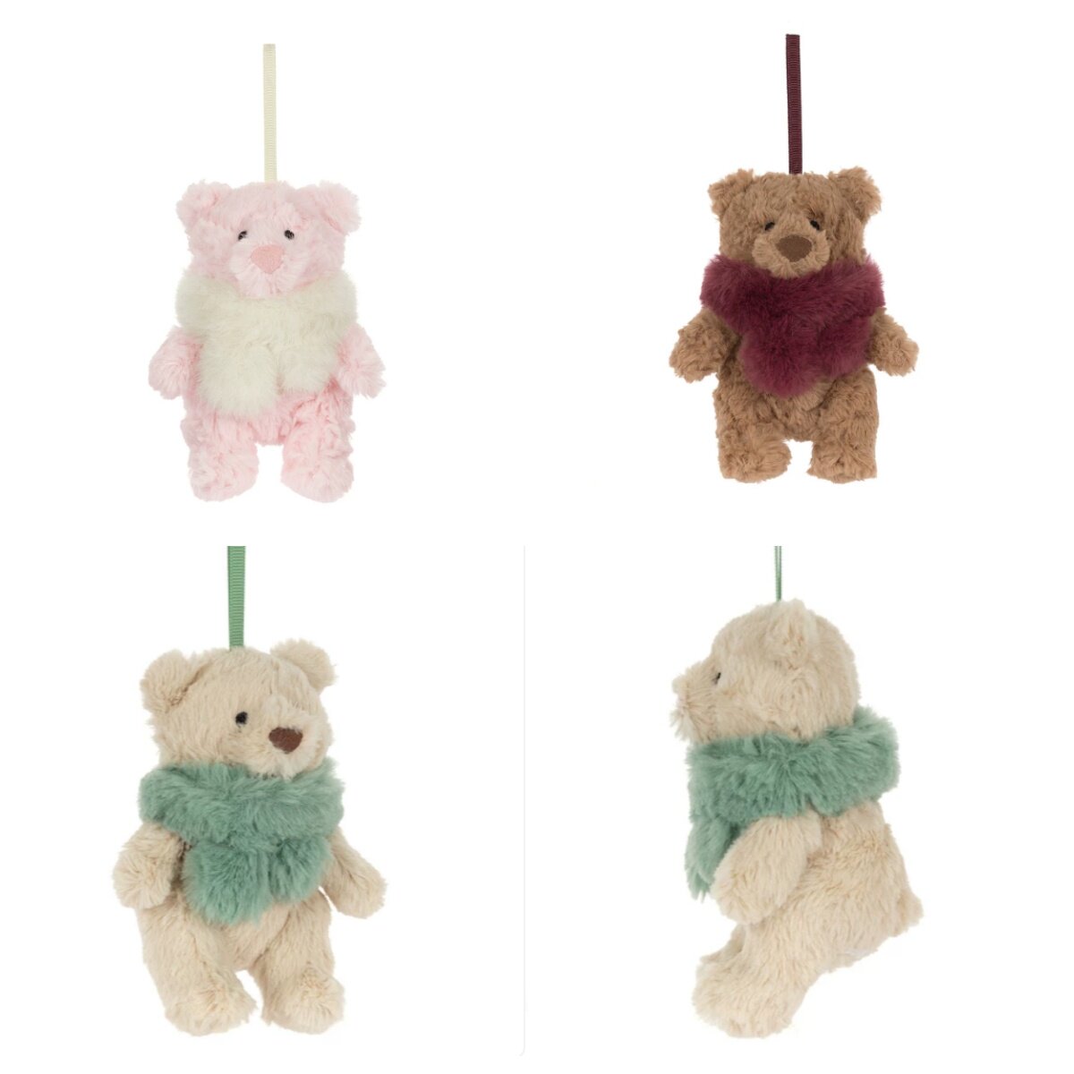 国内现货秒！10.21 Jellycat巴塞罗熊崽温暖冬日挂饰玩偶挂饰挂件