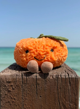 国内现货秒！07.13 jellycat Amuseables Clementine可爱的小橘子