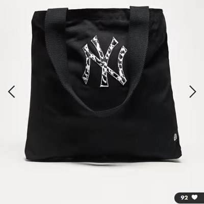 新款标志帆布设计托特包