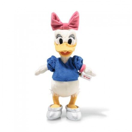 英国代购正品06.05 Disney Daisy Duck Steiff黛西鸭85周年纪念版