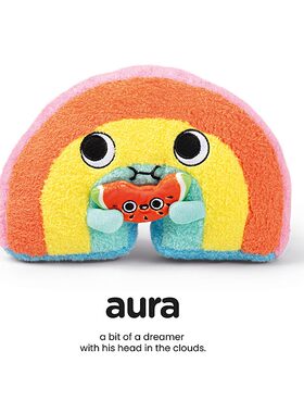 英国代购正品01.19 Munchies Rainbow 趣味的零食彩虹 毛绒玩偶