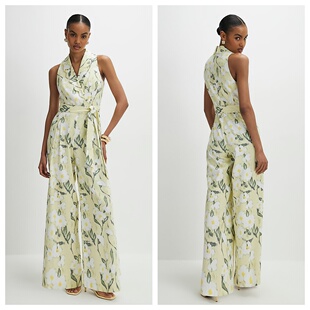 名品ER 女装 百搭连衣裤 正品 翻领印花长款 03.21 时尚 英国代购 新款