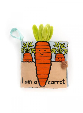 英国代购正品01.22 Jellycat Carrot Book 胡萝卜 书 玩偶书