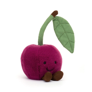 国内现货秒！ 09.27  jellycat  Cherry 单叶大樱桃 车厘子玩偶