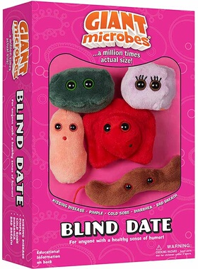 英国代购正品07.13 Blind Date Gift Box 巨型微生物盲盒礼盒