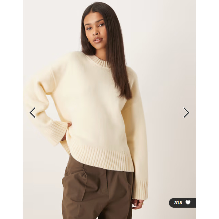 英国代购正品01.18 2026潮流导向 女装新款 浅色针织舒适百搭毛衣,女装/女士精品,毛衣,淘宝优惠券,粉丝福利购,淘宝优惠卷