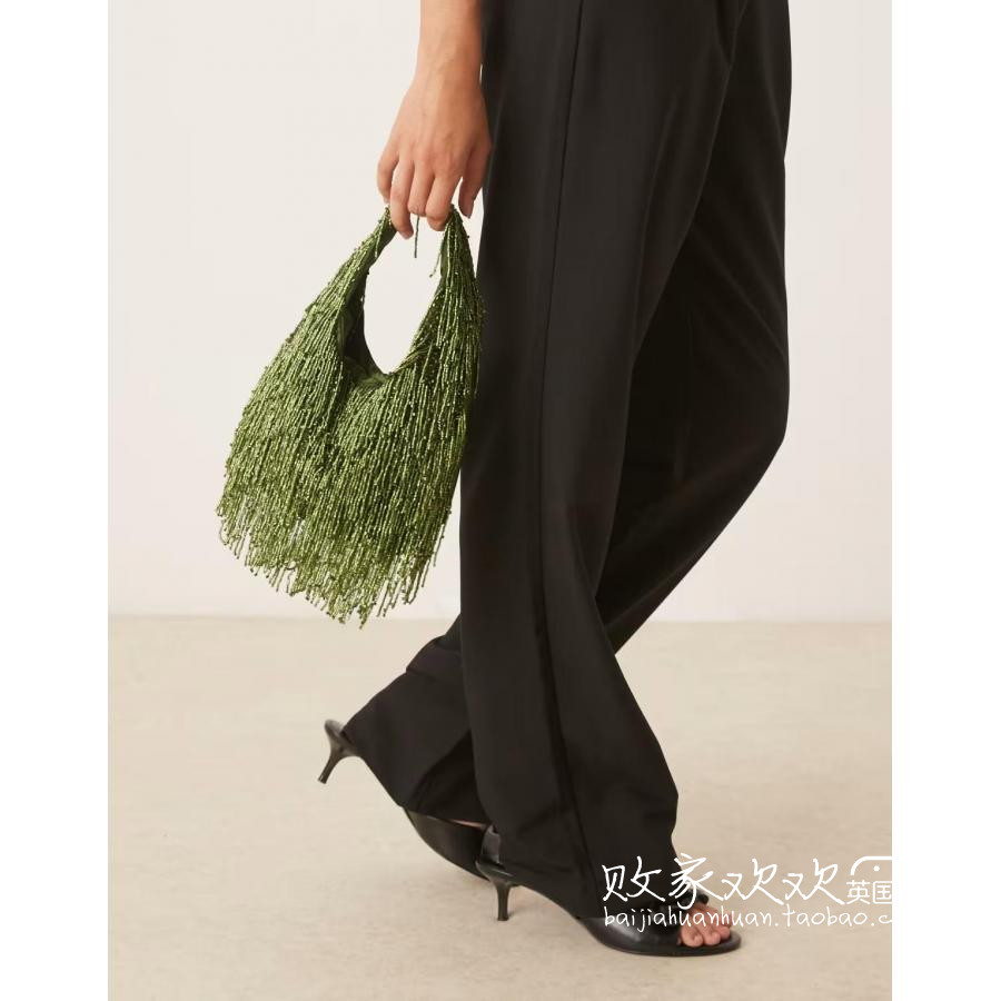 英国代购正品10.29 2025潮流导向 女包新款 流苏迷你设计手提包