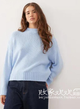 英国代购正品07.08 2025潮流导向 女装新款 休闲长袖针织舒适毛衣
