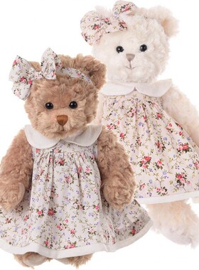 英国代购正品07.19 bukowski bears 碎花围裙的熊熊 小红书同款