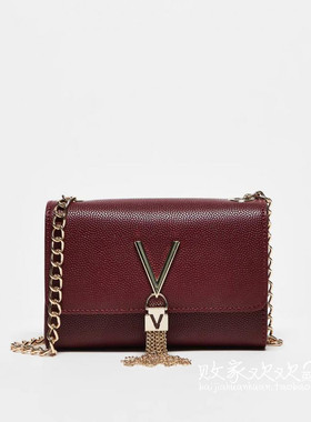 英国代购正品07.14 2025潮流导向 女包新款 翻盖流苏设计斜挎包