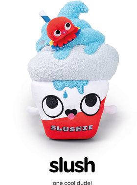 英国代购正品01.19 Munchies Slushie 趣味的零食冰沙 毛绒玩偶