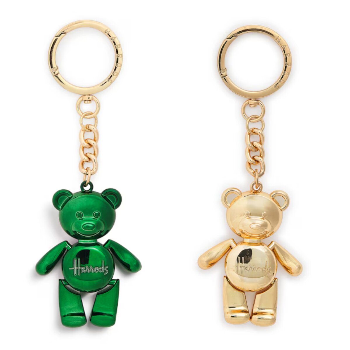HarrodsJointedBearKeyring