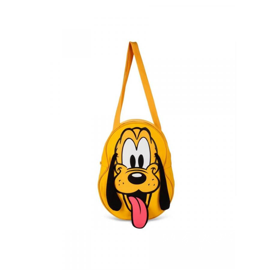 英国代购正品07.09 名品Disney 饰品 迪士尼大脸布鲁托画布手提袋