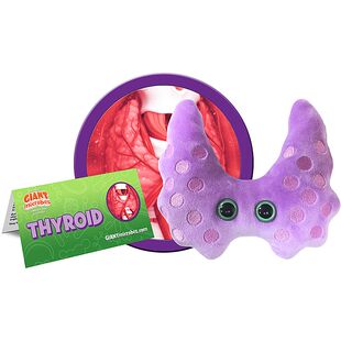 英国代购正品02.28 Giant Microbes Thyroid 教育辅材 甲状腺玩偶