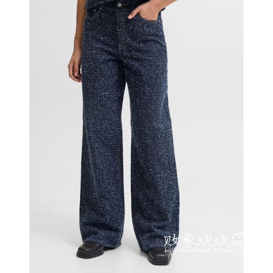 英国代购正品12.07 2025潮流导向 女装新款 休闲直筒舒适牛仔裤