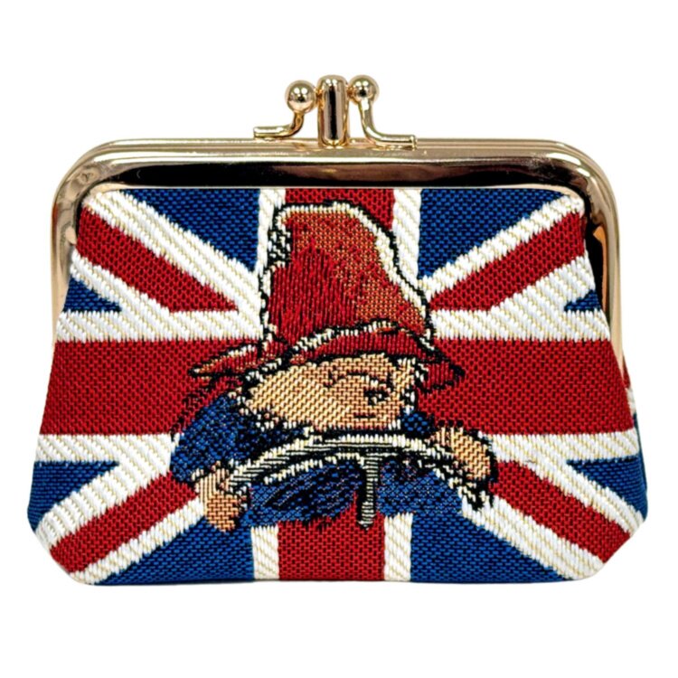 英国代购正品08.27 Paddington Bear 帕丁顿熊不列颠旗帜相框钱包