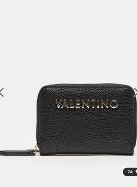 英国代购正品01.06 2026潮流导向 女包新款  黑色拉链钱包 卡包