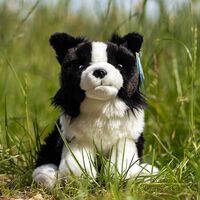 英国代购正品02.17 Living Nature 24新款 边境牧羊犬 毛绒玩偶