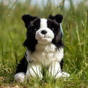 英国代购正品02.17 Living Nature 24新款 边境牧羊犬 毛绒玩偶